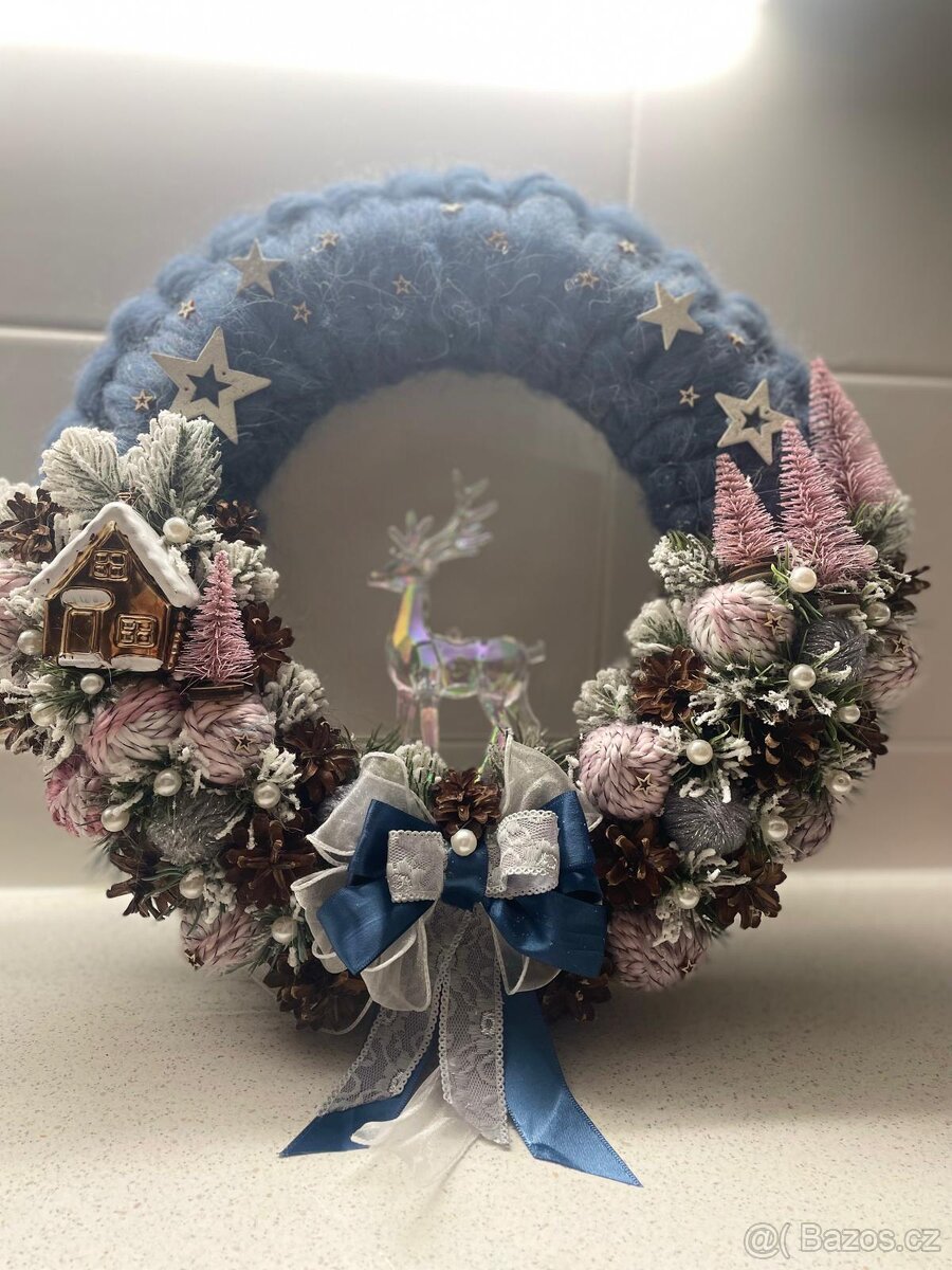 Vánoční věnec. Adventní věnec - 4