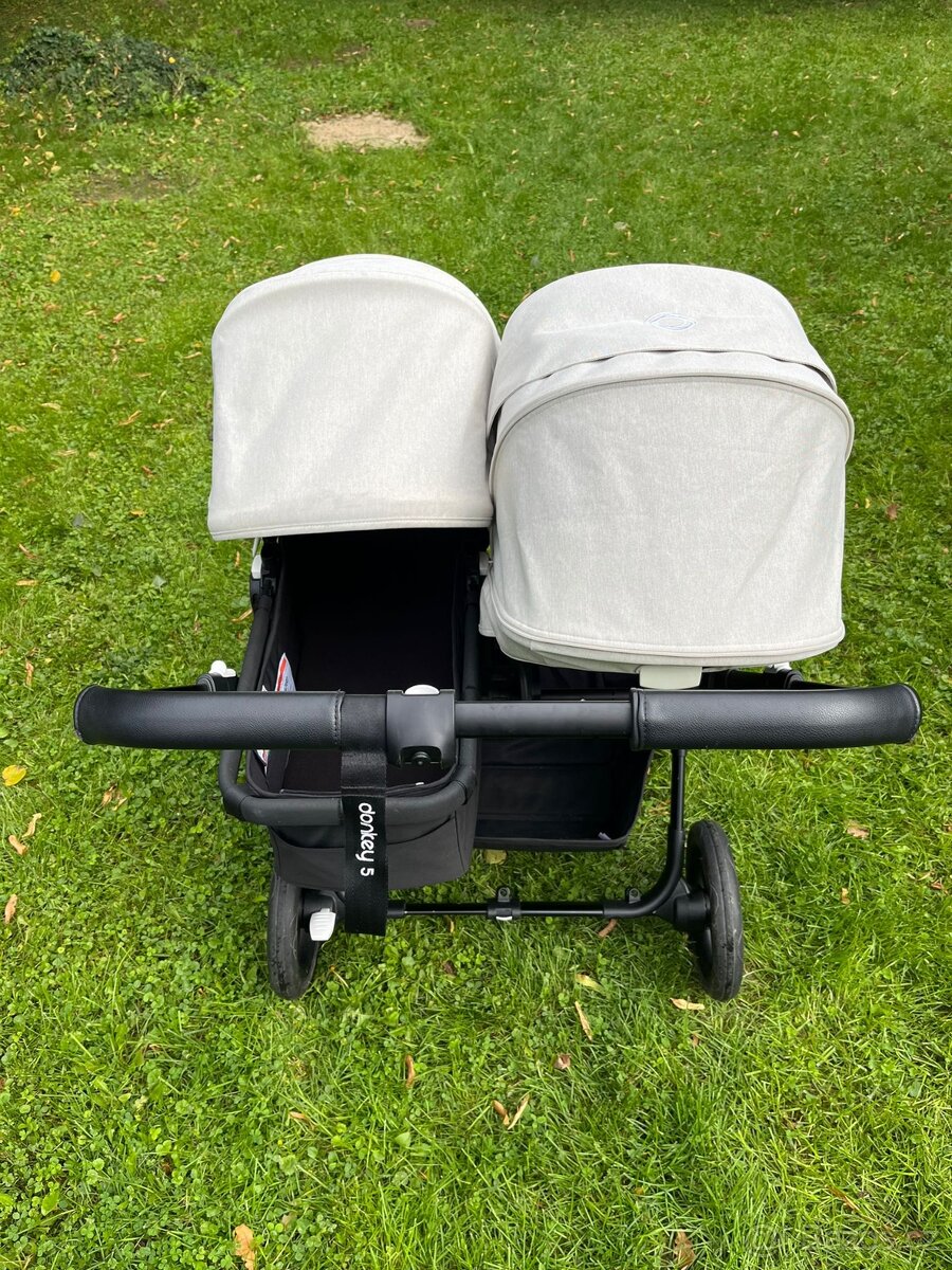 Bugaboo Donkey 5 Duo verze sourozenecký kočárek - 4