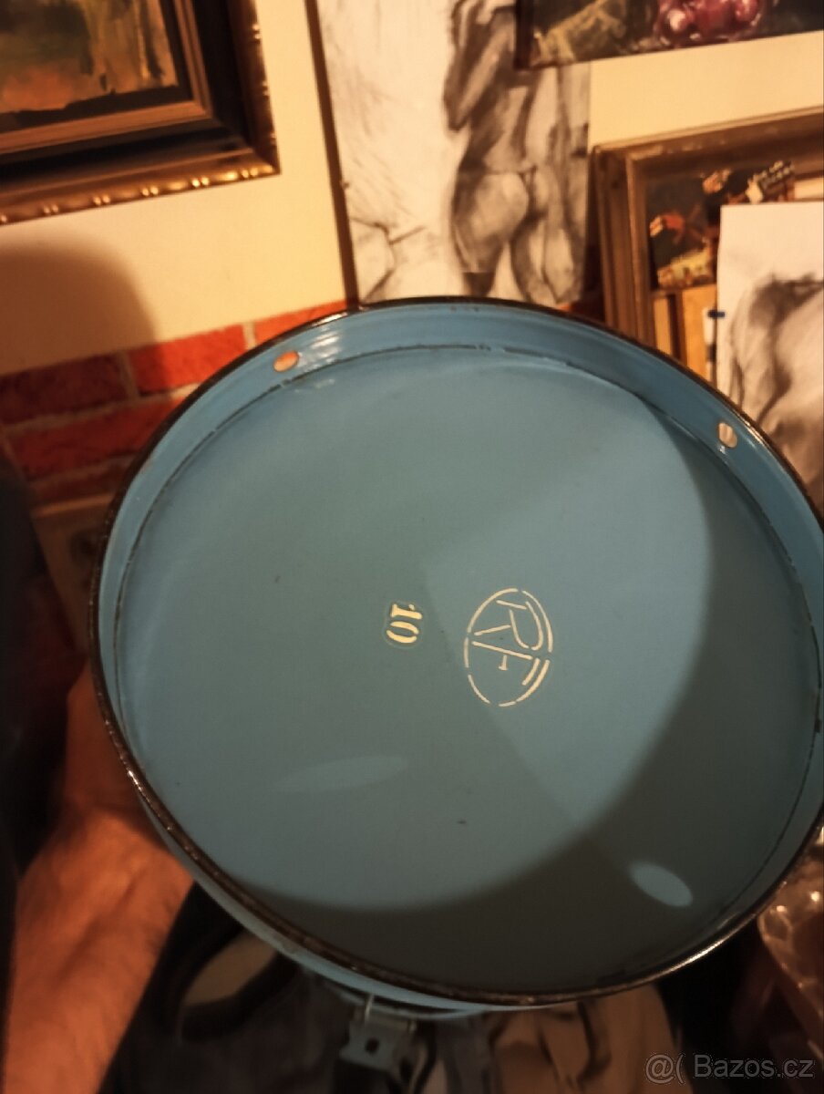 Starý modrý smalt.sádelnik ,Zn.RF - 4