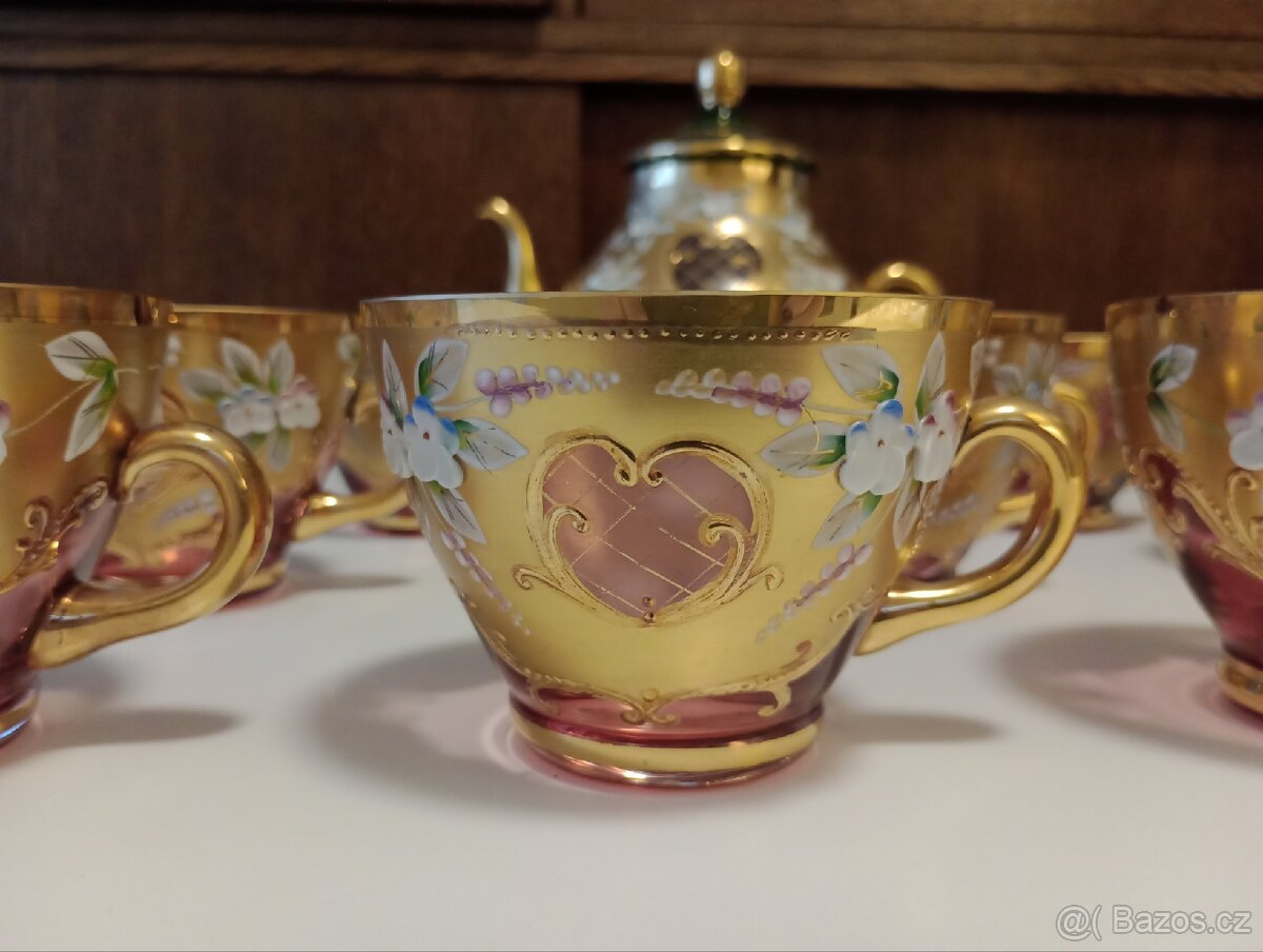 Novoborské sklo sada - 4