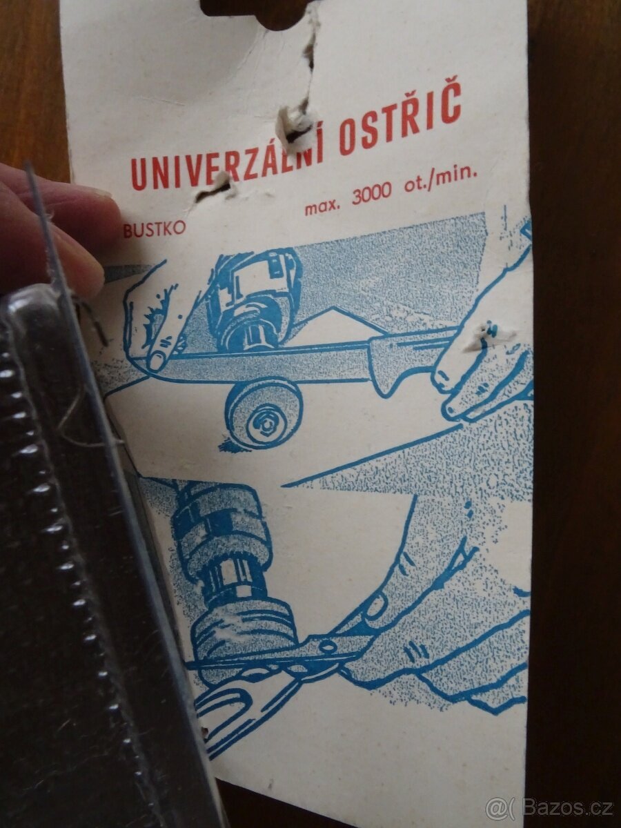 Retro ostřič na nože a nůžky - 4