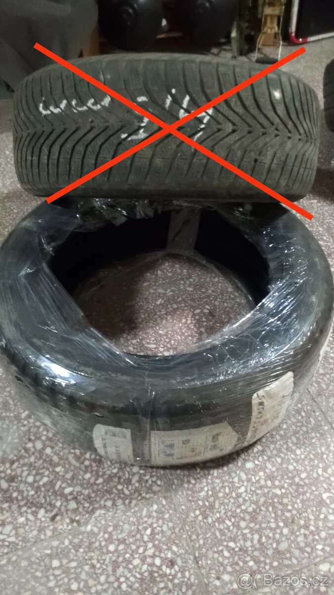 Prodám 1ks zimní pneu 205/55 r16 - 4