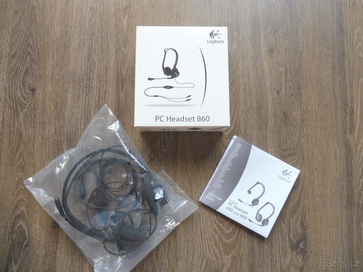 Sluchátka Logitech PC Headset 860 - 4