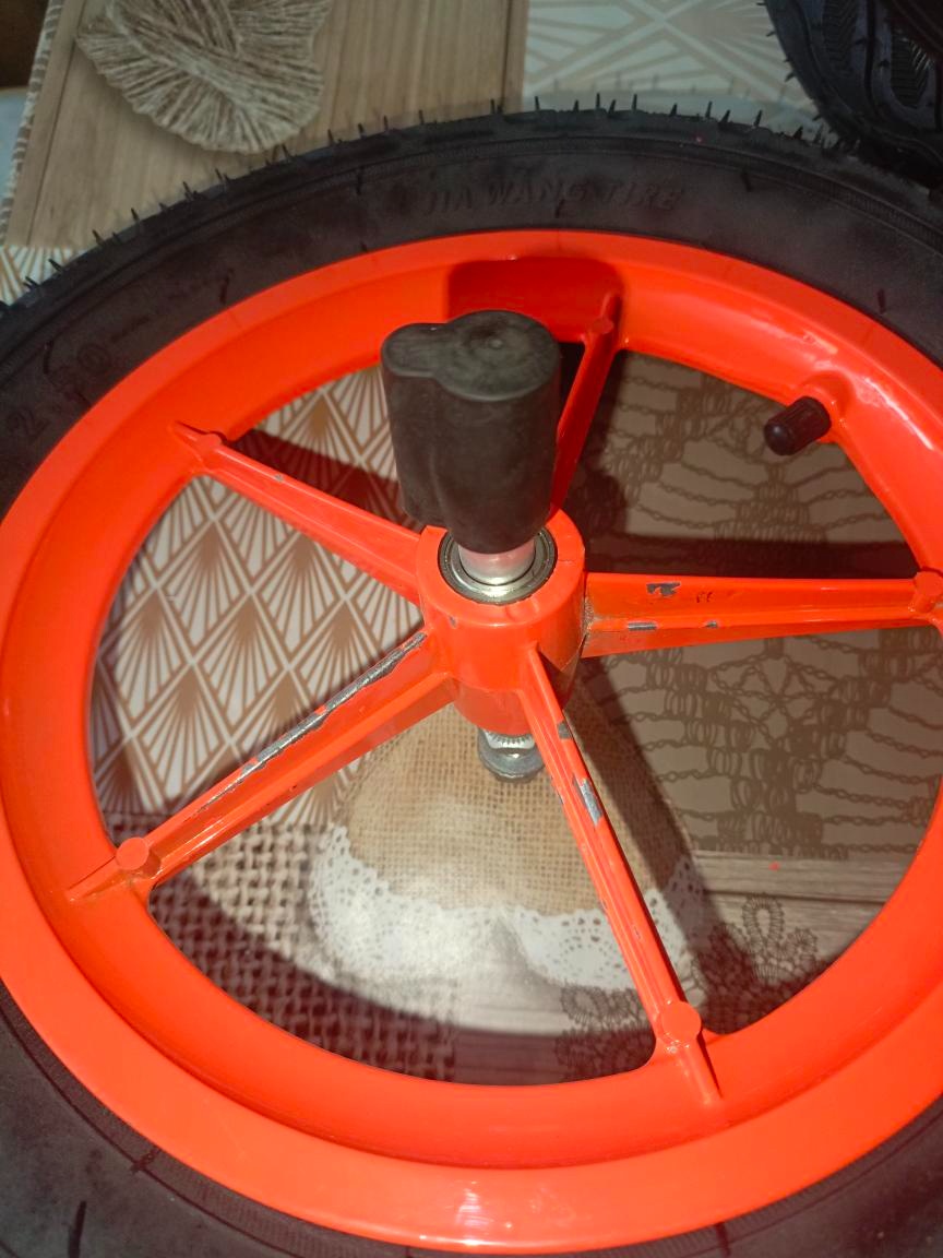 Odrážedlo 12" 3+, barva: oranžová - 4