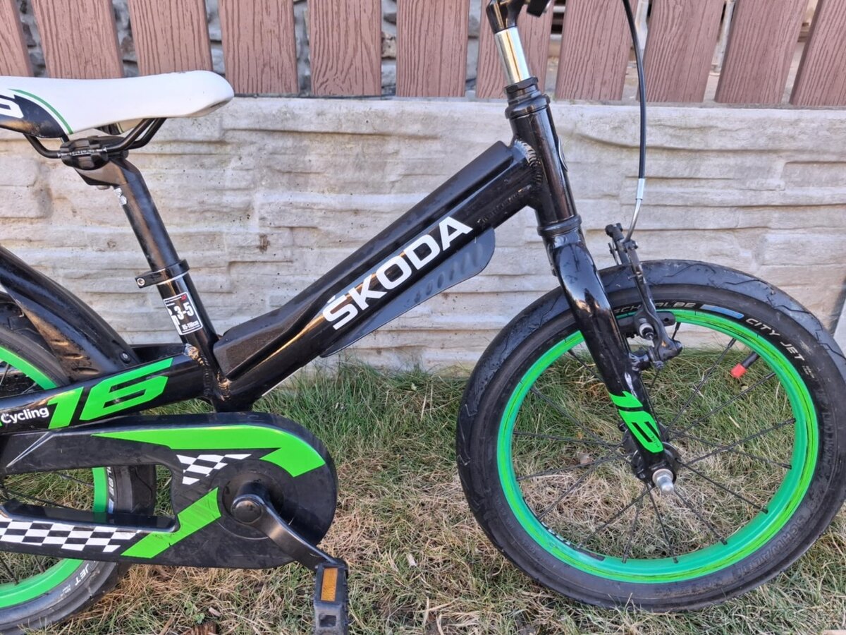 DĚTSKÉ KOLO ŠKODA velikost 16 - 4