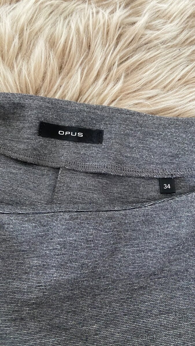 Dámské šedé jednoduché šaty Opus 34/38 - 4