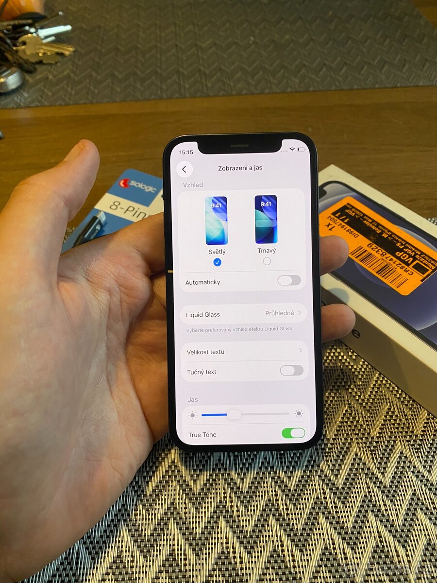 Prodám iPhone 12 mini 128gb (100% kondice baterie) - 4