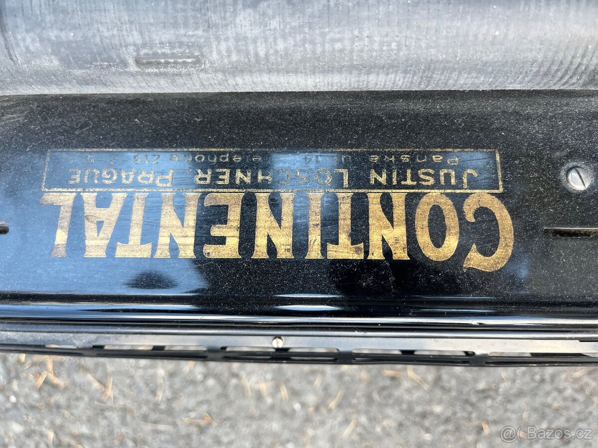 Psací stroj Continental Justin Löschner, Prague 30.léta - 4