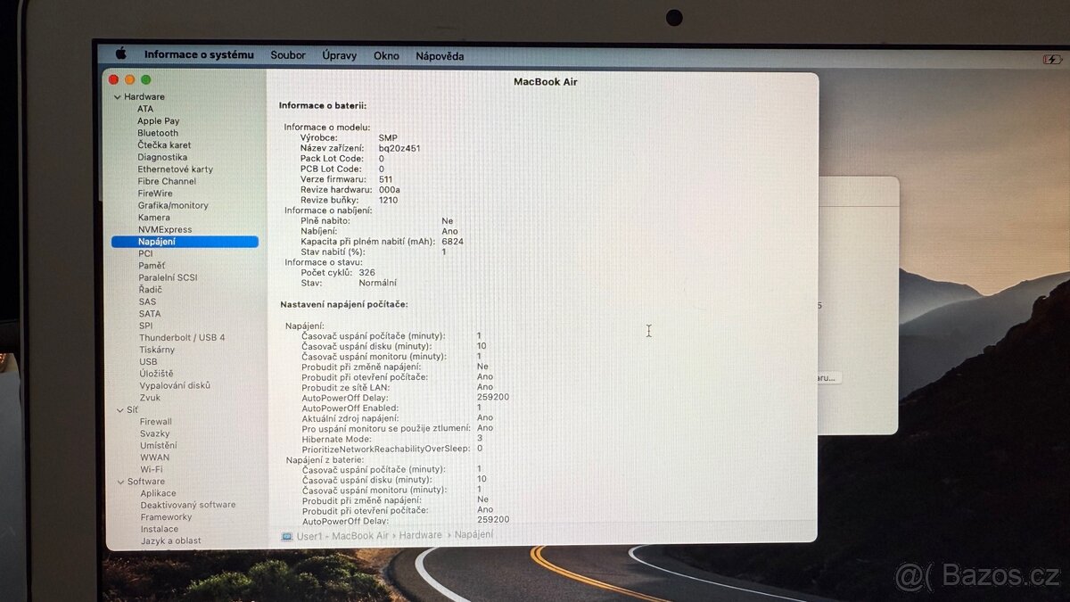 Macbook Air mid 2013 Baterka 6+hodin - 4