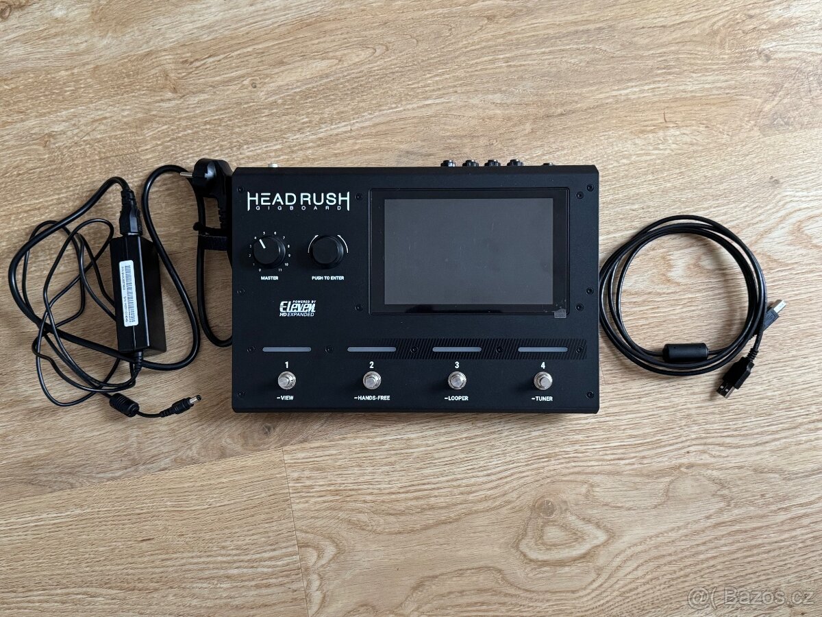 PRODÁNO - Kytarový multiefekt Headrush Gigboard - 4