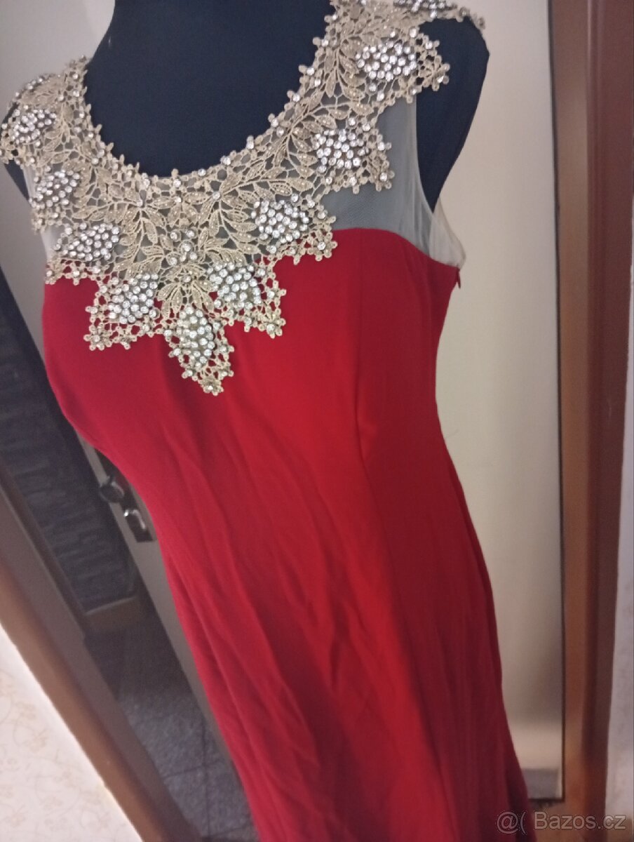 Dámské společenské šaty velikost 46 - 4
