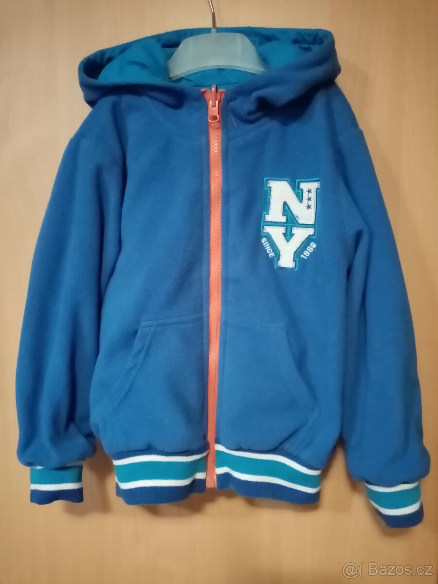 Oboustranná bunda 110/116 - 4