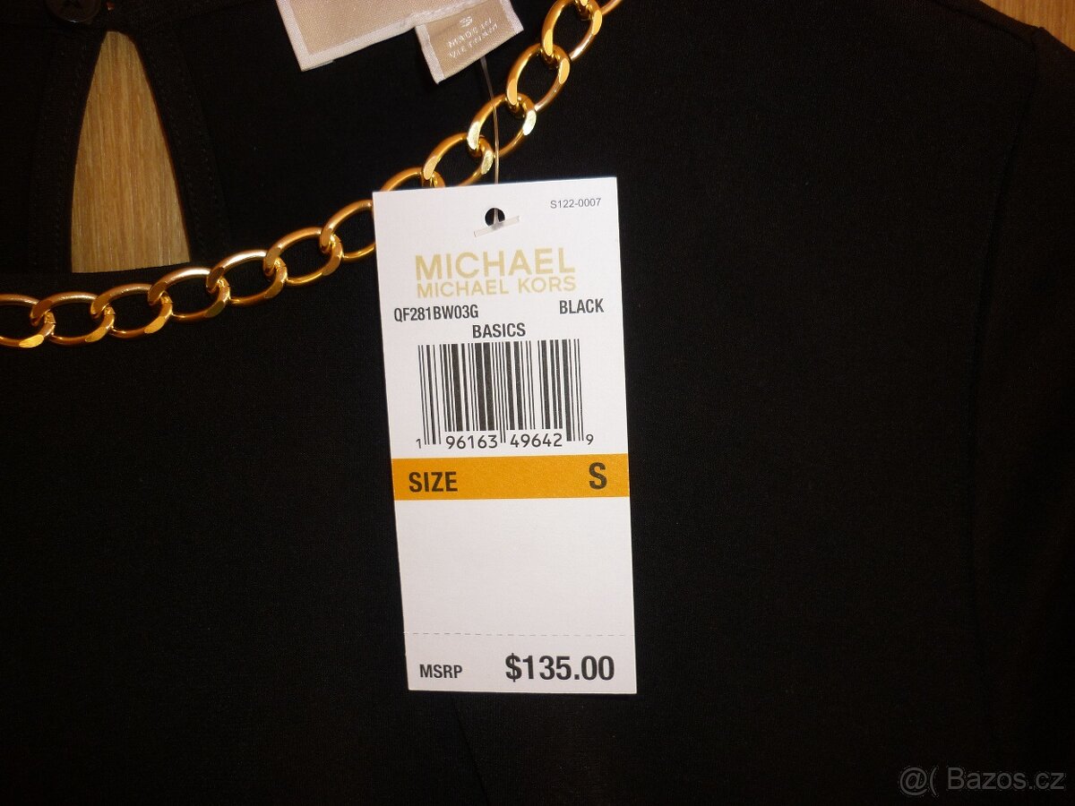 Černé dámské šaty Michael Kors - 4