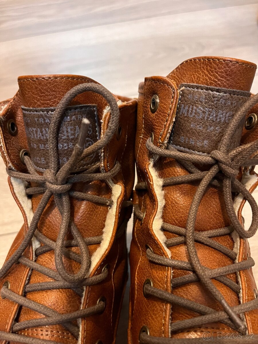 Dámské zimní boty Mustang - 4