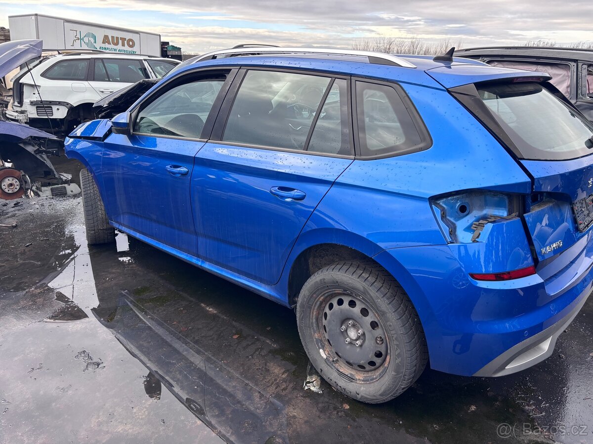 Škoda kamiq díly modrá - 4