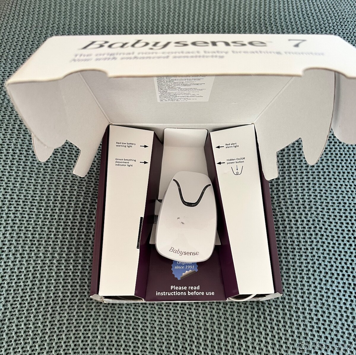 Monitor dechu Baby Sense 7 - 4