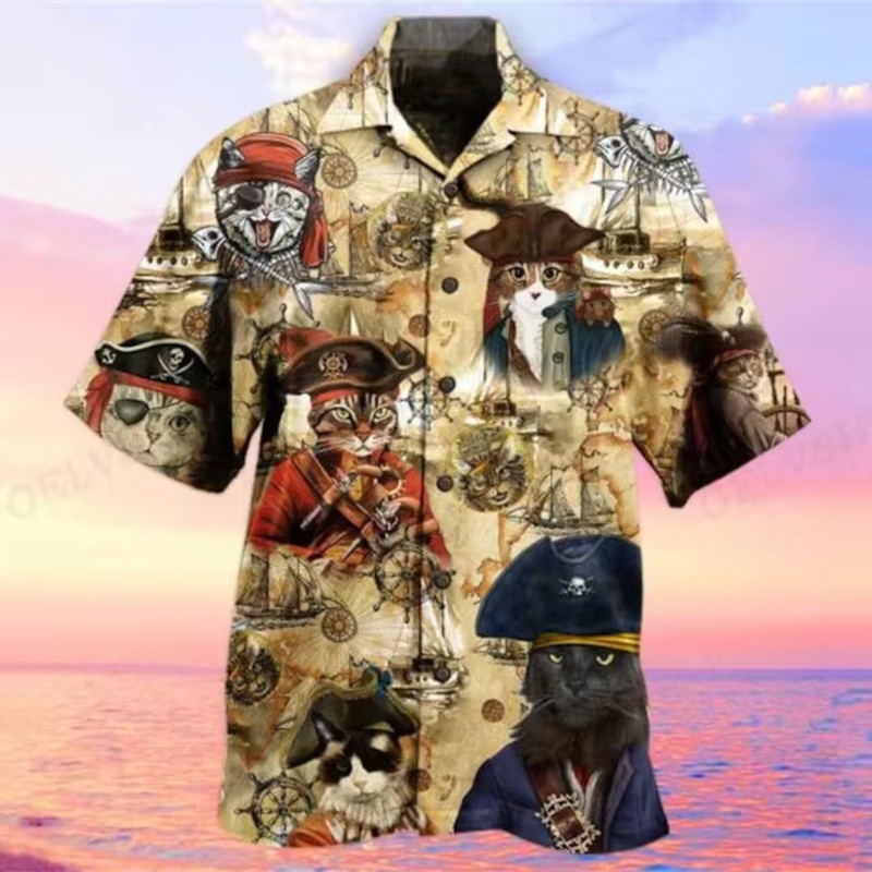 Pánské košile Havaj - 4