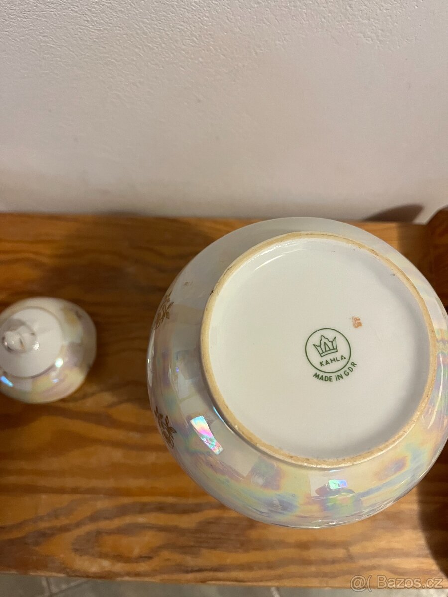 STARÝ PORCELÁN KAHLA MADE IN GDR - KONVICE - 4