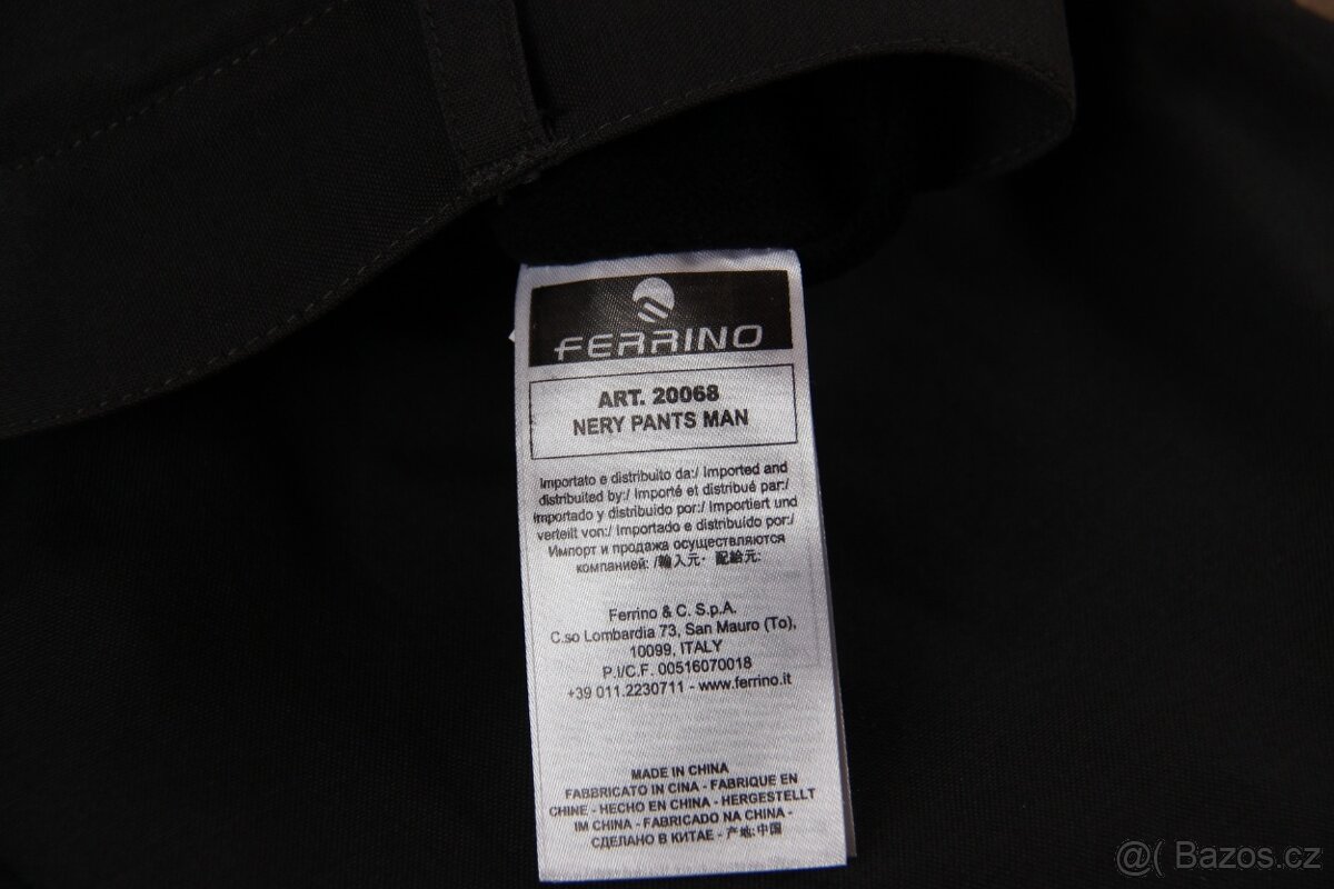 Pánské zimní kalhoty Ferrino Nery - vel. XL - 4
