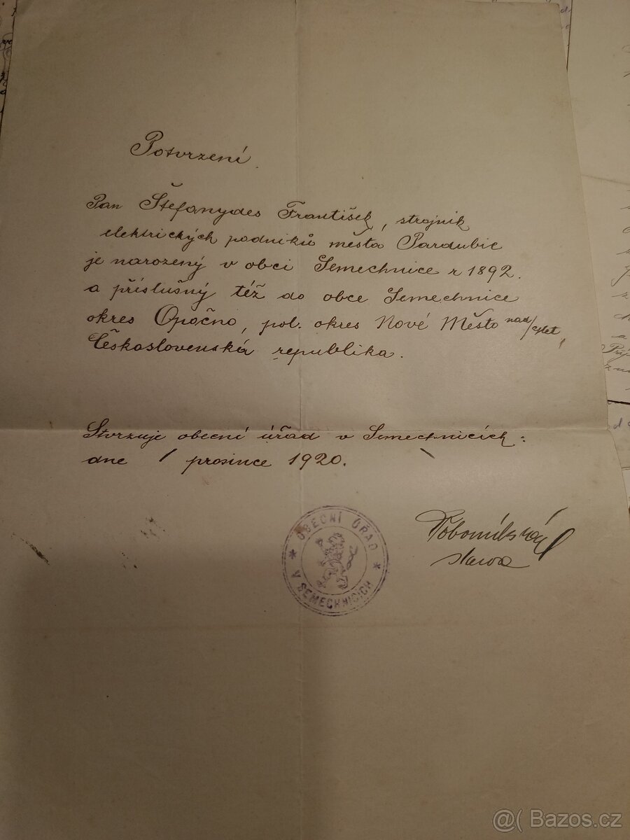 Dopisy, obálky s logy firem a další - 4