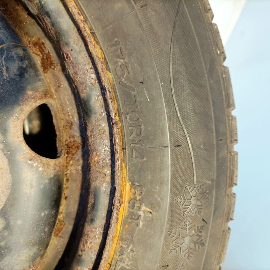 14" plechová kola – 4x100 – 5J x 14" ET36 - 4