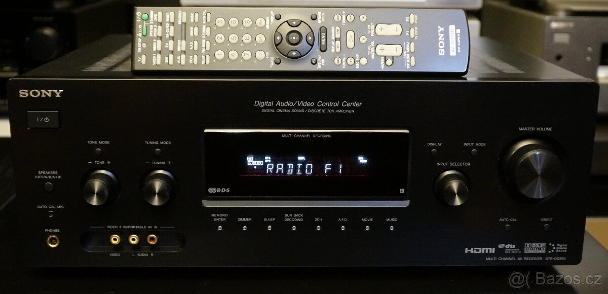 SONY STR DG 910 770W 7.1kanálový A/V receiver - 4