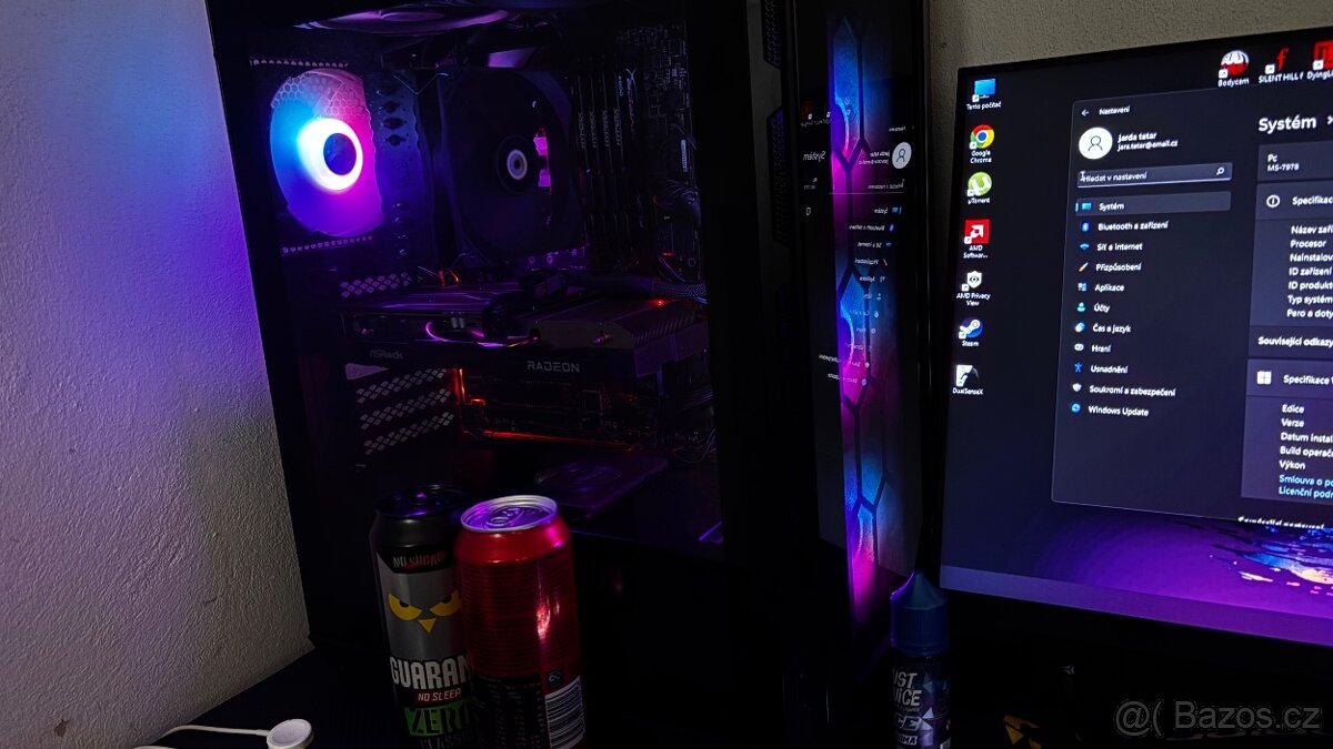 Herní pc i7700k 32GB DDR4 - 4