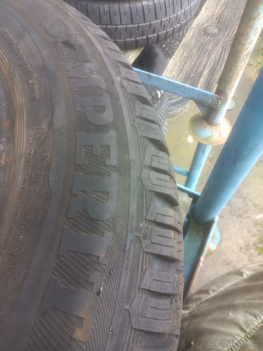 Zimni 175/65/14 2×Semperit 7mm - 4