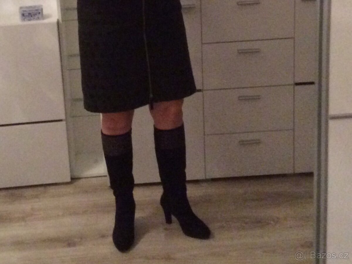 Dámské kozačky, vel. 38. - 4