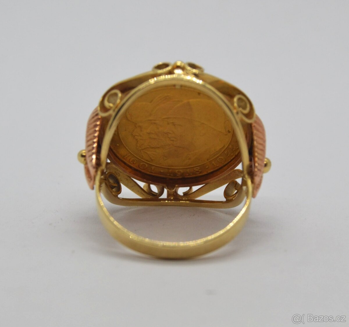 Zlatý prsten s mincí - 4