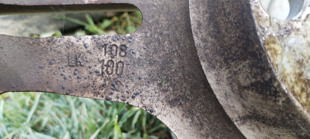 Hliníkové disky dvourozteč 4x100,4x108 - 4