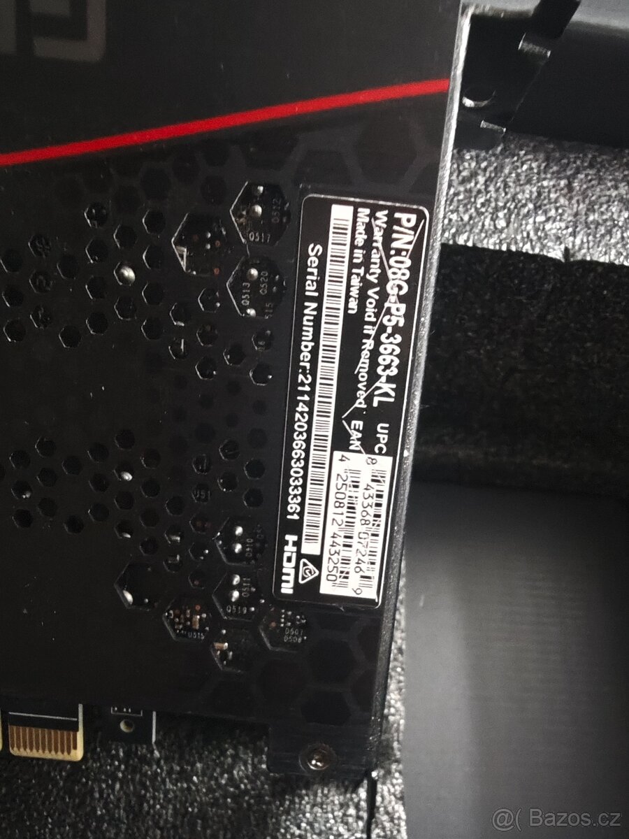 Grafická karta EVGA RTX 3060 Ti XC Gaming - 4