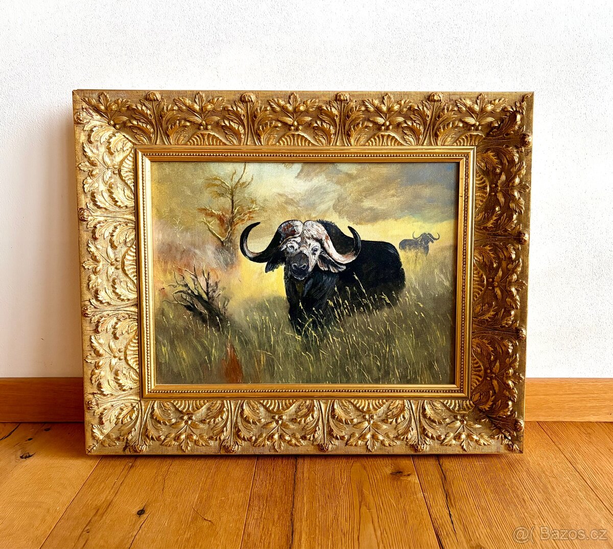 Starý obraz, olejomalba - 4