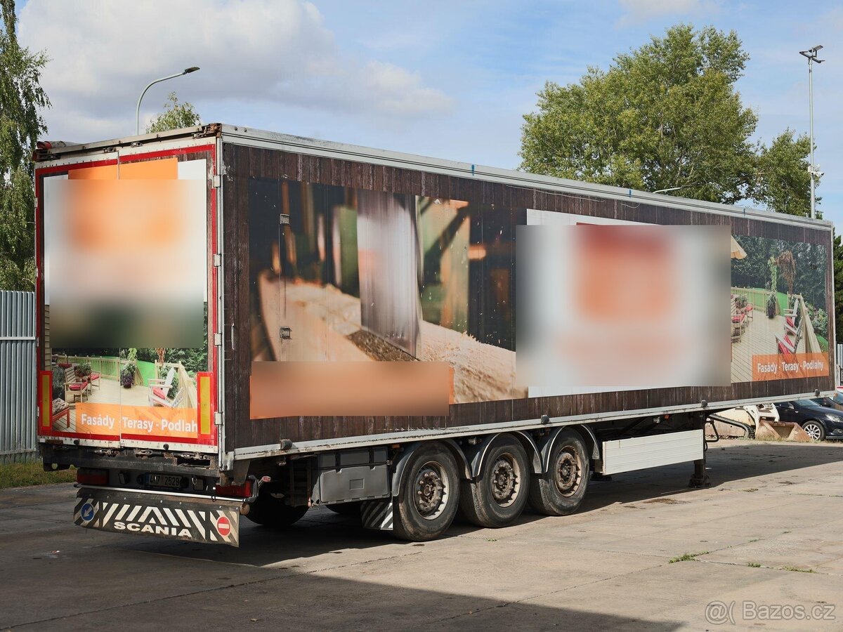 Schmitz SW 24, 92 CBM, BOČNÍ VRATA, ZVEDACÍ NÁPRAVA, NÁPRAV - 4