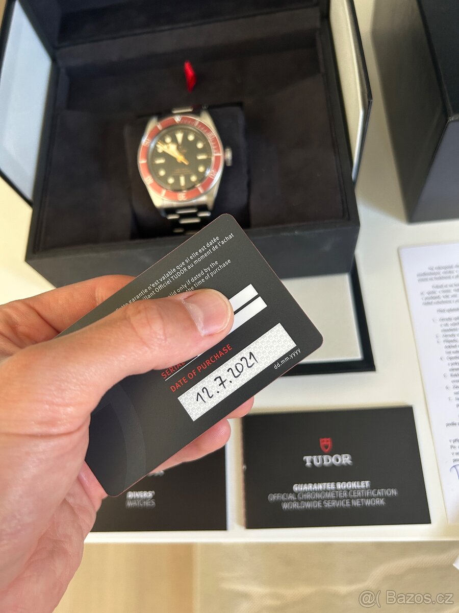 Tudor Black Bay 79230R Burgundy + záruka + příslušenství - 4