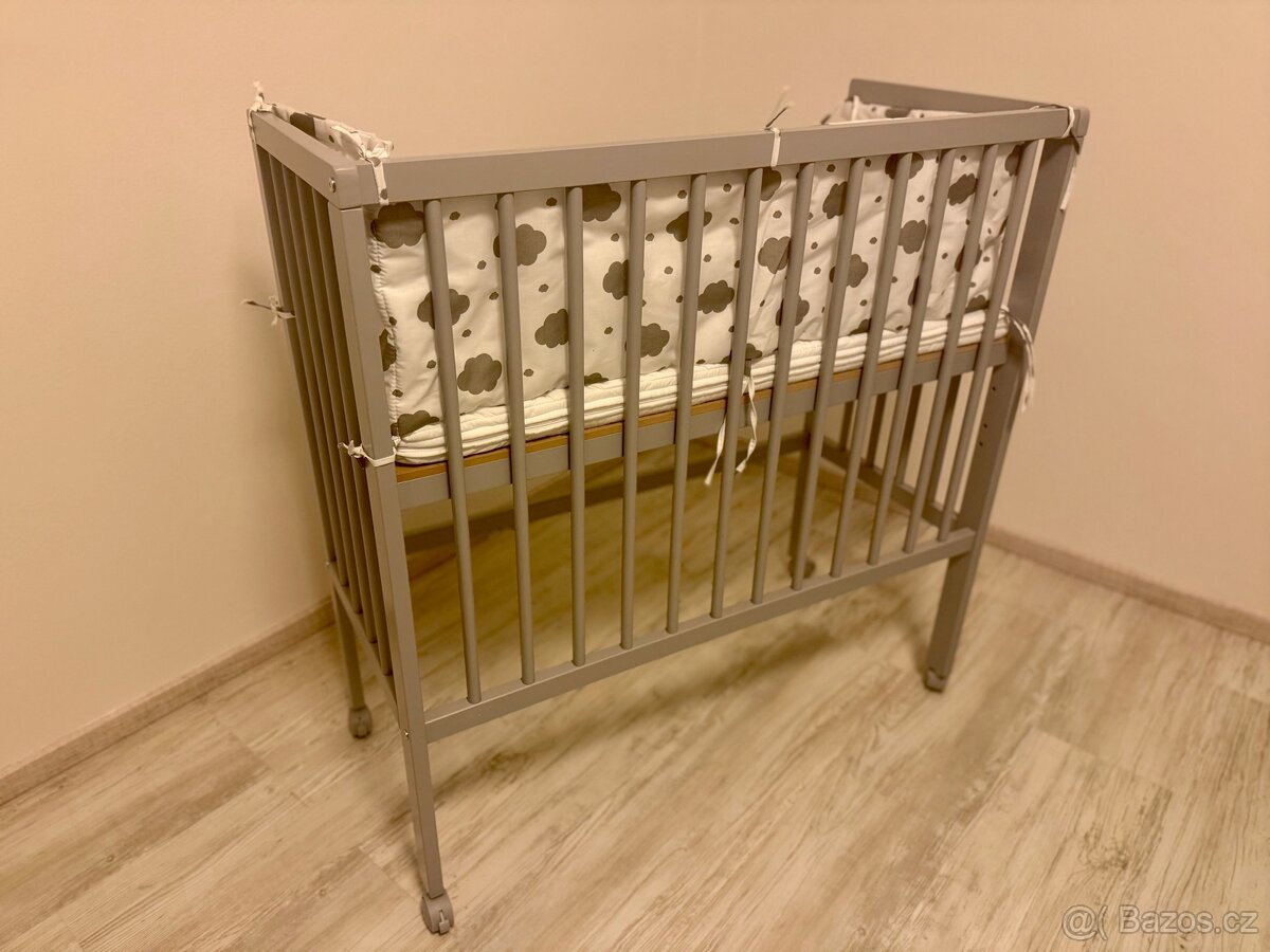 Dětská postýlka - přistýlka k posteli - 4