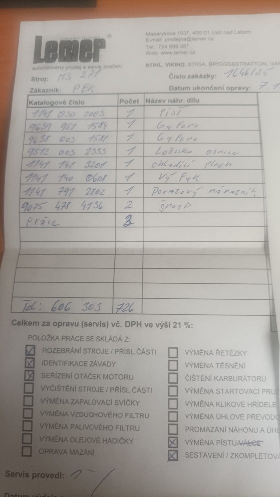 Motorová pila Stihl 271 po GO - 4