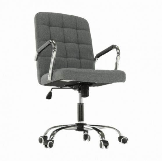 Kancelářské křeslo, kancelářská židle, šedá, MORGEN - 4