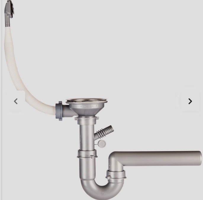 Černý granitový dřez AXIS Zonda s baterií - NOVÝ - 4