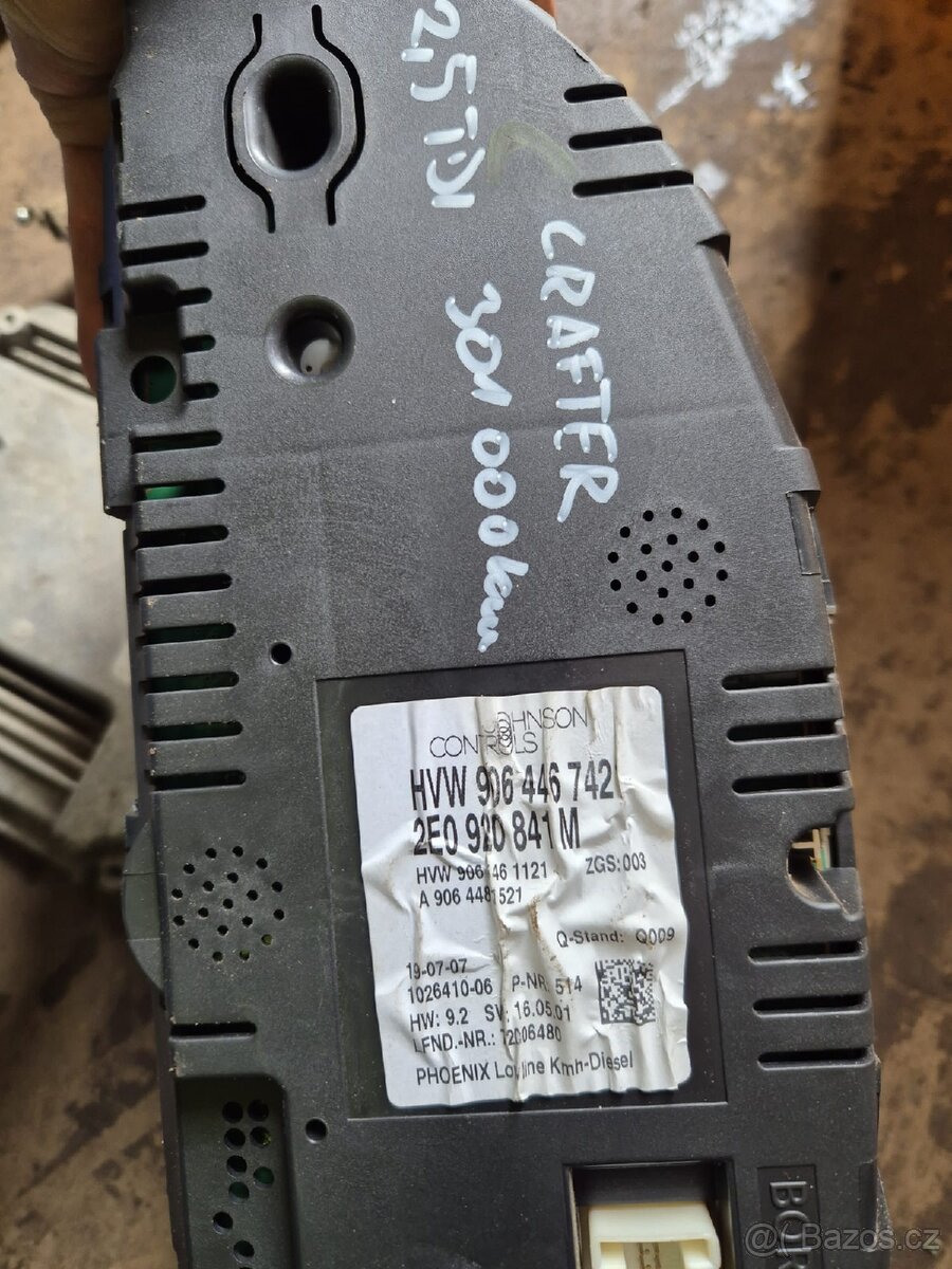 VW Crafter - budíky, jednotka ,imo.. - 4