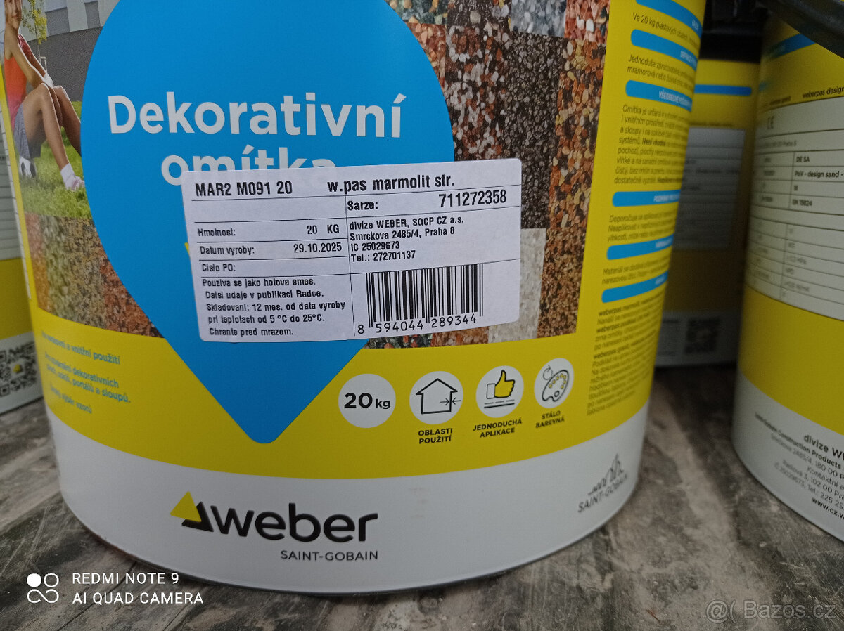 Weberpas Marmolit MAR2 - 4