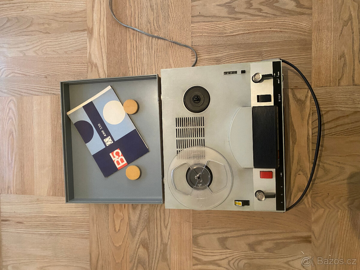 Cívkový magnetofon Tesla B5 - 4