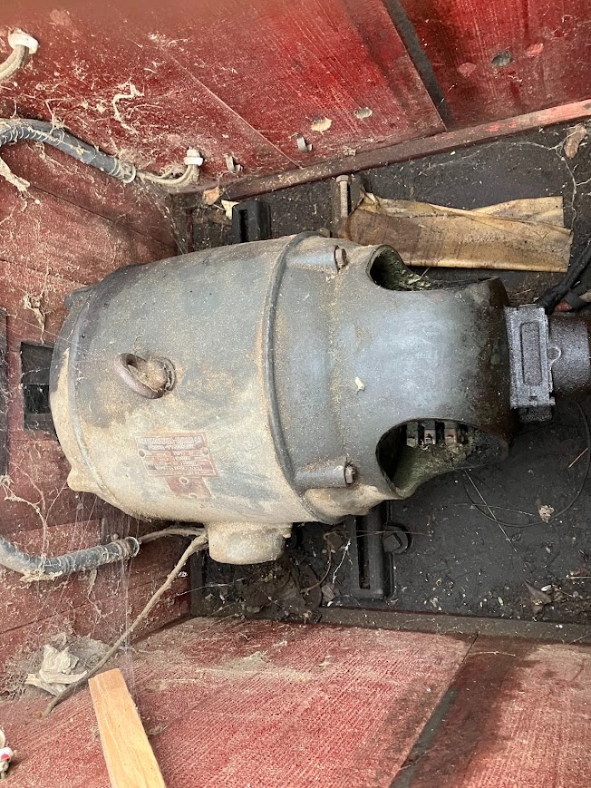 elektromotor ČKD pro pohon starých strojů. - 4