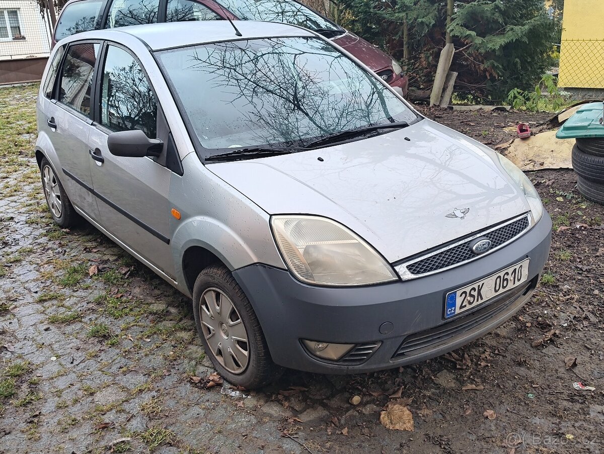 Ford fiesta 1.4 tdci 2004 silver - 4