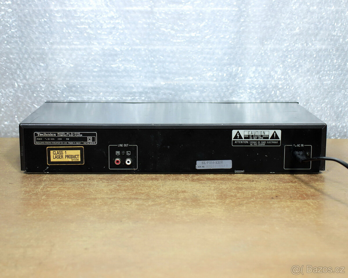 CD přehrávač Technics SL-P 210. - 4