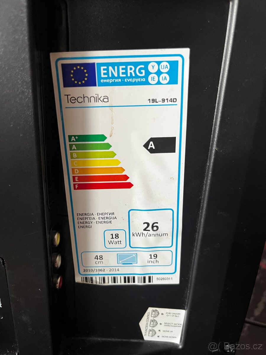 Kompaktní LED TV Technika 19" (48 cm) - 4