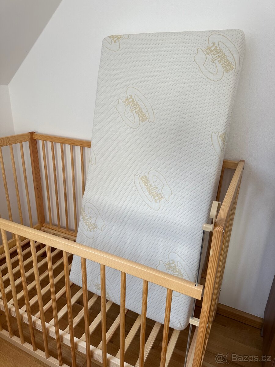 Dětská postýlka včetně matrace - 4