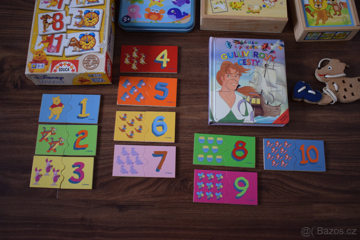 Set hraček a puzzle - 4