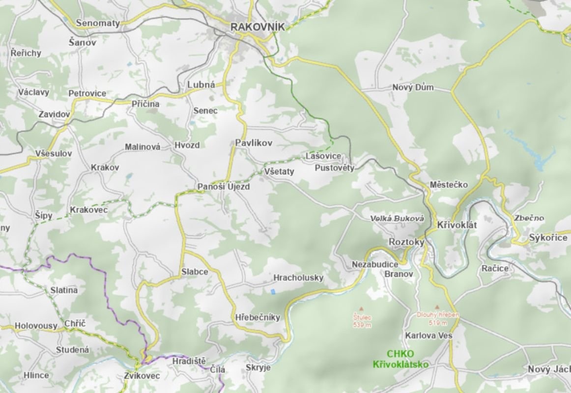 Prodej pole v k.ú. Hracholusky nad Berounkou - 4