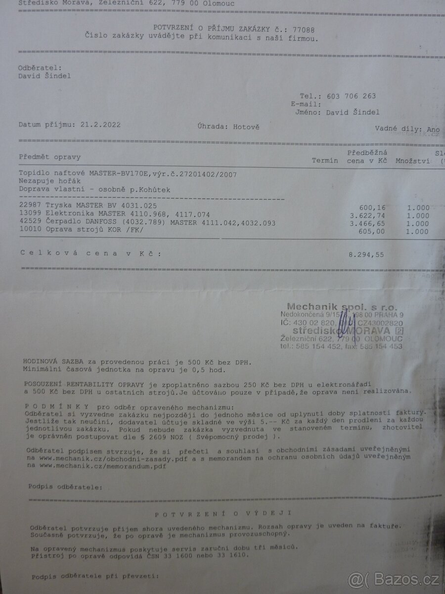 Naftový hořák - 4